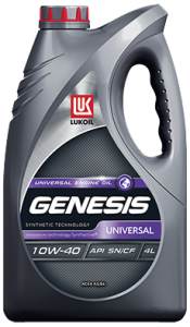 Масло моторное Лукойл GENESIS UNIVERSAL 10/40 API SN/CF (5 л.)