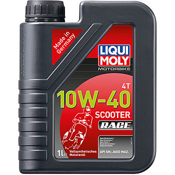 Масло моторное Liqui Moly Motorbike 4T Scooter Race 10/40 API SN Plus (1 л.) — оптом