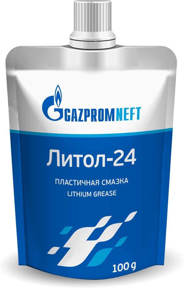 Смазка антифрикционная многоцелевая водостойкая Gazpromneft Литол-24 (0,1 кг.) — оптом