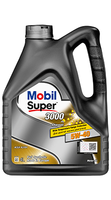 Масло моторное Mobil Super 3000 x1 Diesel 5/40 API CF (4 л.) — оптом