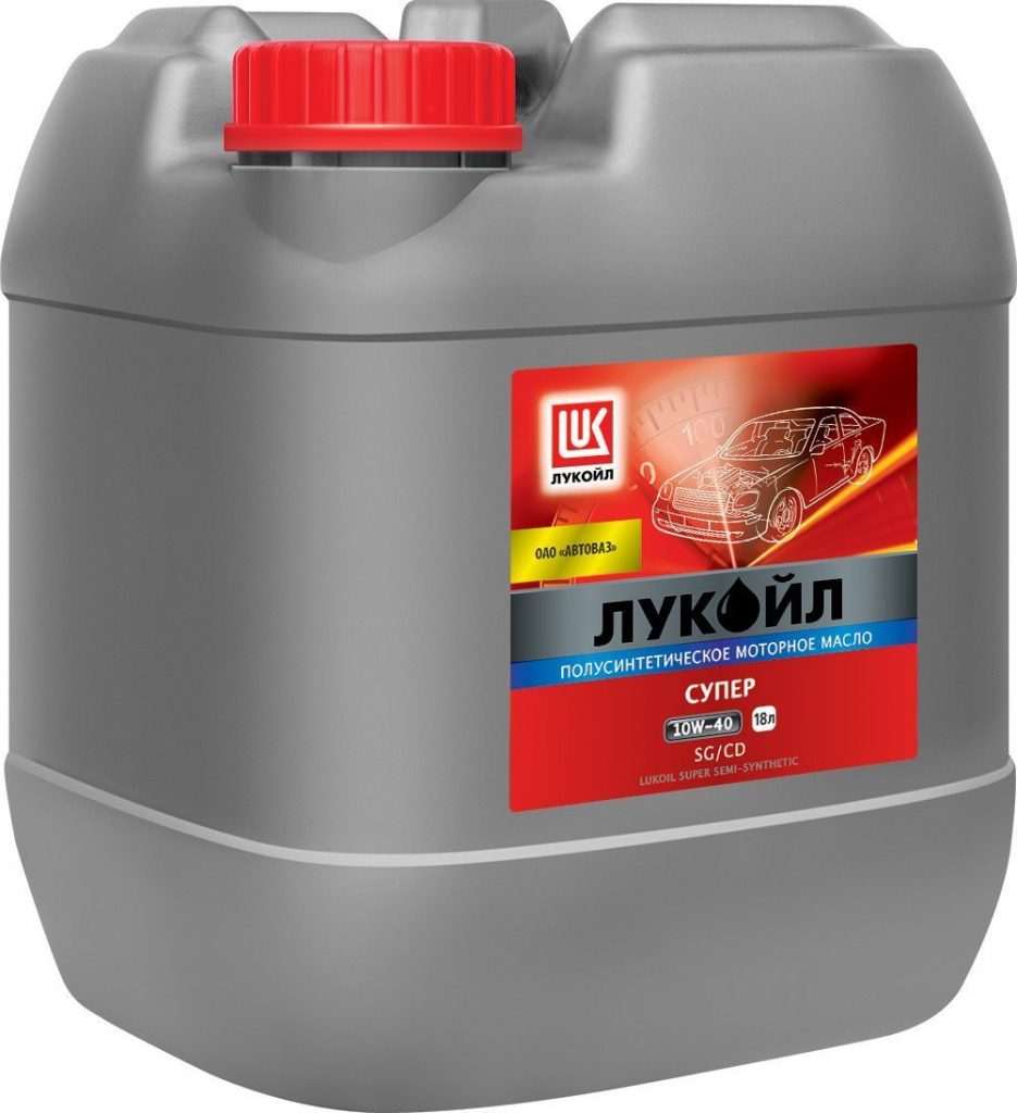 Масло моторное Лукойл СУПЕР 5/40 API SG/CD (18 л.) — оптом