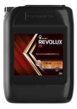 Масло моторное Роснефть Revolux D5 10/40 API CJ-4/SM (20 л.) — оптом