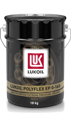 Смазка многоцелевая литиевая Лукойл ПОЛИФЛЕКС EP 0-160 (18 кг, 20 л.) — оптом