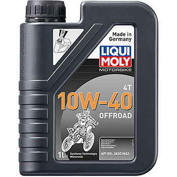 Масло моторное Liqui Moly Motorbike 4T Offroad 10/40 API SN Plus (1 л.) — оптом