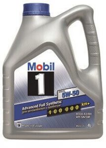 Моторное масло Mobil 1 5W-50