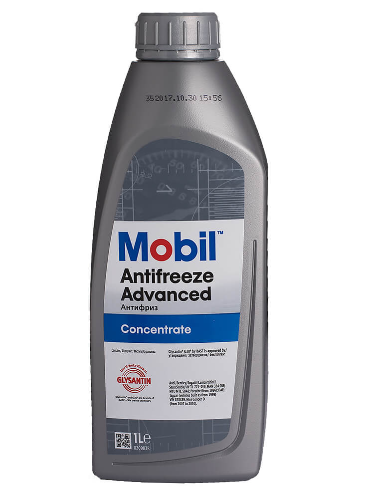 Охлаждающая жидкость Mobil Antifreeze Advanced — оптом