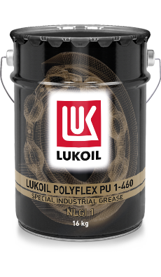 Смазка специальная долговременная Лукойл ПОЛИФЛЕКС PU 1-460 (16 кг, 17,5 л.) — оптом