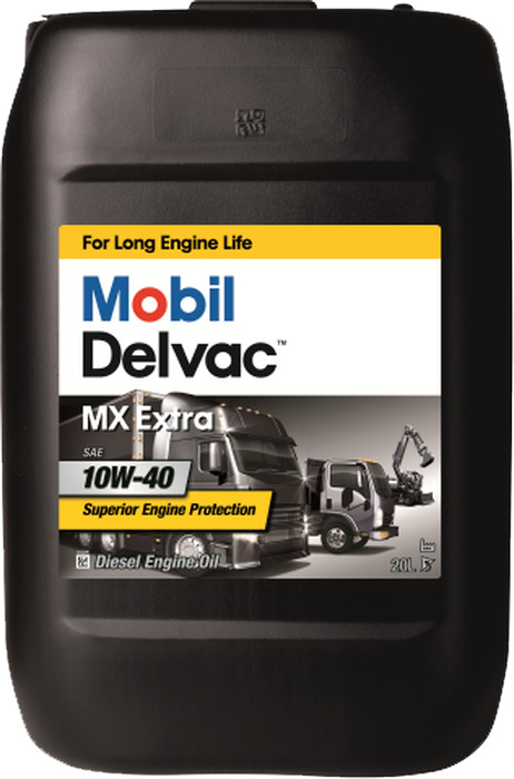 Масло моторное Mobil Delvac MX Extra 10/40 API CI-4/SL (20 л.) — оптом