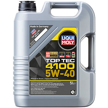 Масло моторное Liqui Moly Top Tec 4100 5/40 API SN ACEA C3 (5 л.) — оптом