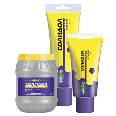 Смазка водостойкая консистентная Oill Right Солидол жировой (0,36 кг) — оптом