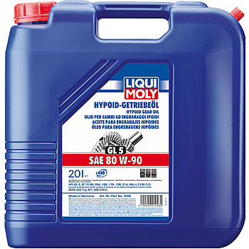 Масло трансмиссионное Liqui Moly Hypoid-Getriebeoil 80/90 API GL-5 (20 л.) — оптом