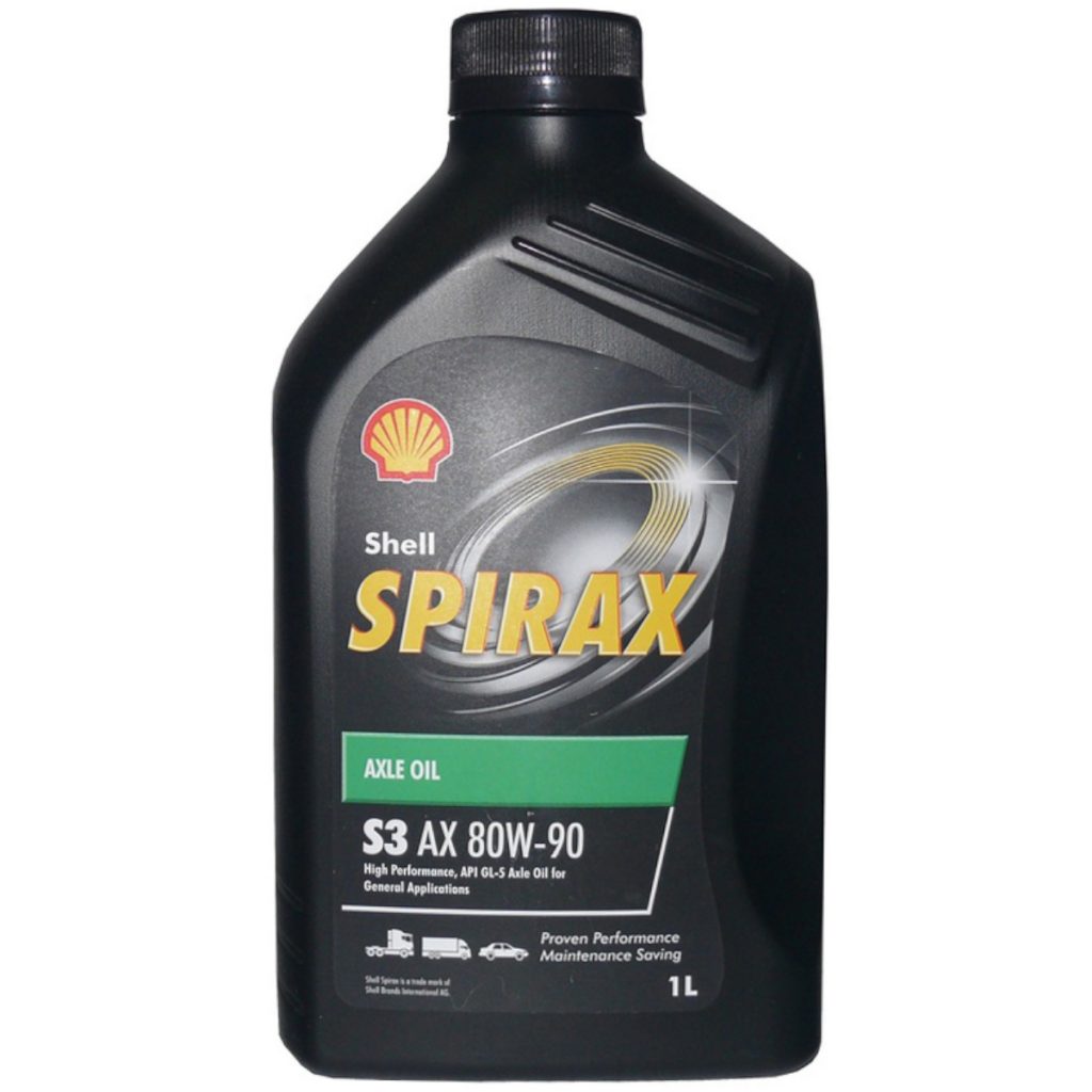 Масло трансмиссионное Shell Spirax S3 AX 80/90 API GL-5 (1 л.) — оптом