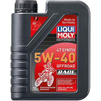 Масло моторное Liqui Moly Motorbike 4T Synth Offroad Race 5/40 API SM (1 л.) — оптом
