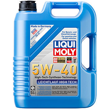 Масло моторное Liqui Moly LeichtLauf High Tech 5/40 API SN (5 л.) — оптом