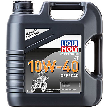 Масло моторное Liqui Moly Motorbike 4T Offroad 10/40 API SN Plus (4 л.) — оптом