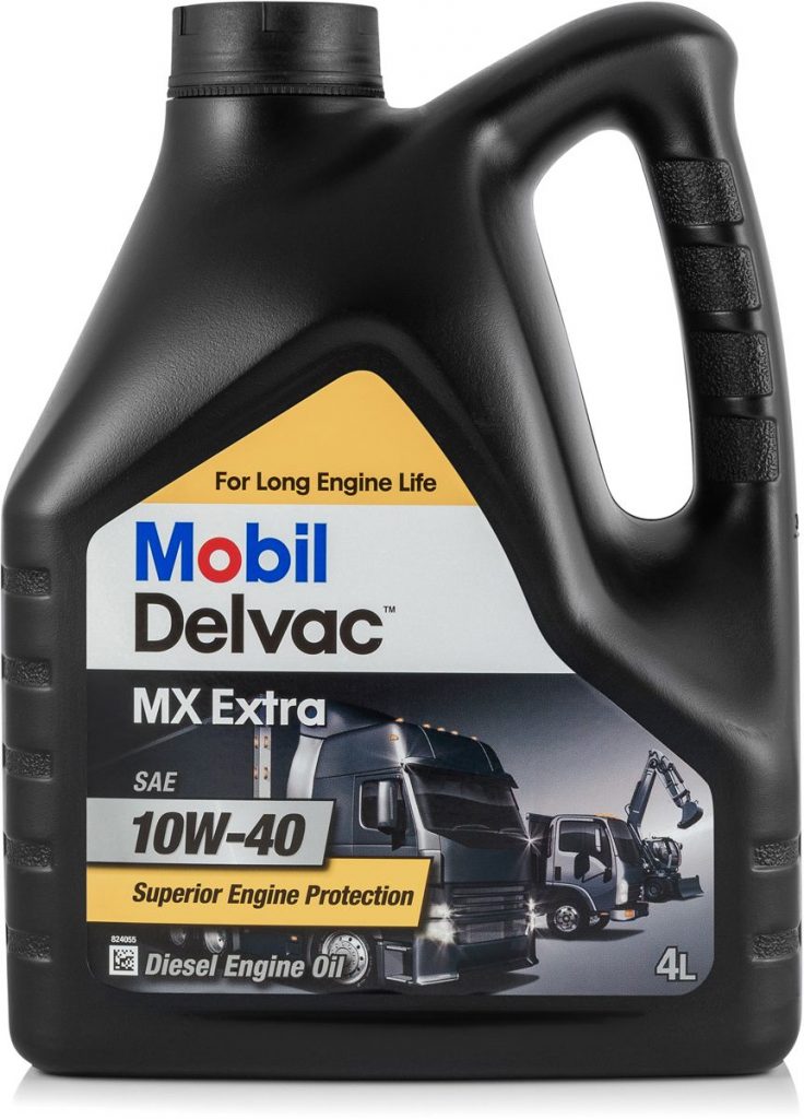 Масло моторное Mobil Delvac MX Extra 10/40 API CI-4/SL (4 л.) — оптом