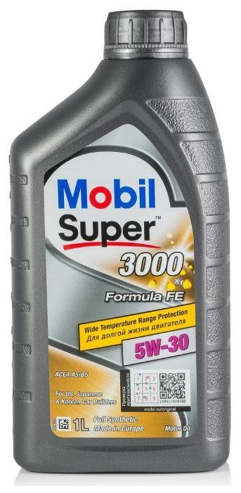 Масло моторное Mobil Super 3000 x1 Formula FE 5/30 API SL/CF (1 л.) — оптом