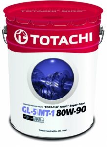 Масло трансмиссионное TOTACHI NIRO Super Gear 80/90 API GL-5/MT-1 (16.5 кг.)