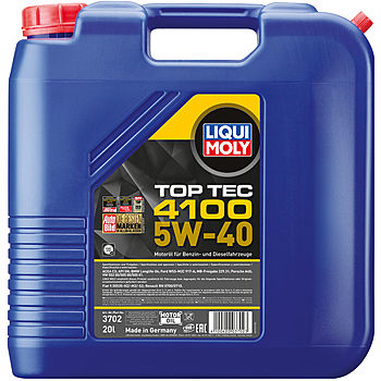 Масло моторное Liqui Moly Top Tec 4100 5/40 API SN ACEA C3 (20 л.) — оптом
