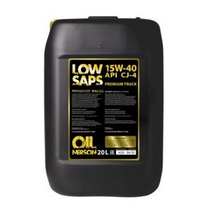 Масло моторное Nerson Premium Truck LowSaps 15/40 API CJ-4/SN (20 л.)