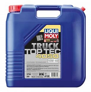 Масло моторное Liqui Moly Top Tec Truck 4050 10/40 API CI-4 (20 л.) — оптом