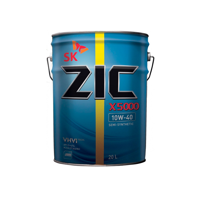 Масло моторное ZIC X5 10/40 API SN PLUS (20 л.) — оптом