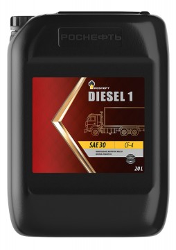 Масло моторное Роснефть Diesel 1 SAE 30 API CF-4 (20 л.) — оптом