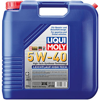 Масло моторное Liqui Moly LeichtLauf High Tech 5/40 API SN (20 л.) — оптом