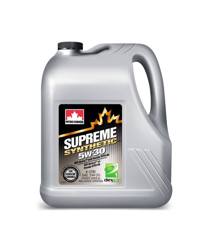 Масло моторное Petro Canada Supreme Synthetic 5/30 API SN/CF (4 л.) — оптом