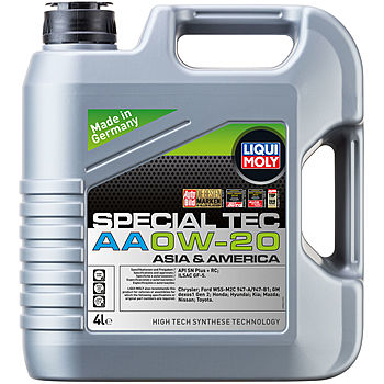 Масло моторное Liqui Moly Special Tec AA 0/20 API SN Plus + RC (4 л.) — оптом