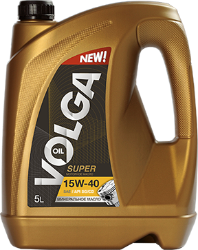 Масло моторное Волга Ойл Супер 15/40 API SG/CD (5 л.) — оптом