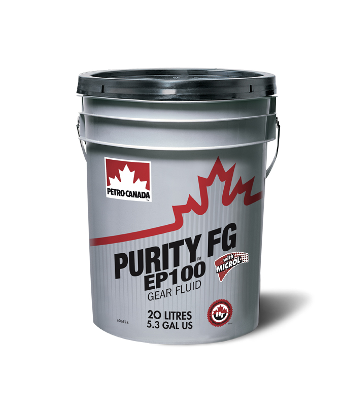 Масло редукторное Petro Canada Purity FG EP Gear Fluid 100 (20 л.) — оптом