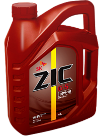 Масло трансмиссионное ZIC G-5 80/90 API GL-5 (4 л.) — оптом