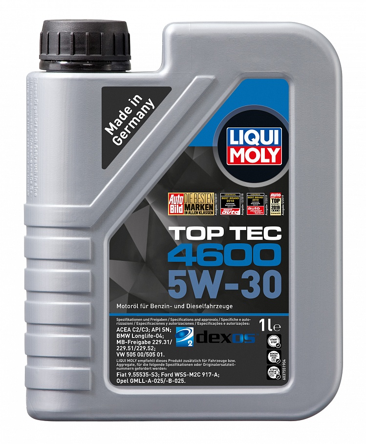 Масло моторное Liqui Moly Top Tec 4600 5/30 API SN/CF (1 л.) — оптом