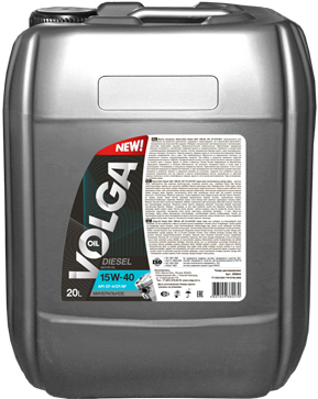 Масло моторное Волга Ойл Diesel 15/40 API CF-4/SF (20 л.) — оптом