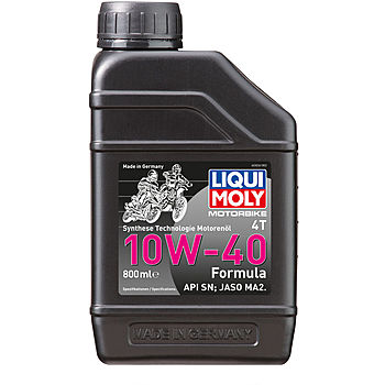 Масло моторное Liqui Moly Motorbike 4T Formula 10/40 API SN Plus (0,8 л.) — оптом