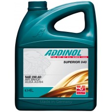Масло моторное Addinol Superior 040 0/40 API SN/CF (4 л.) — оптом