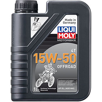 Масло моторное Liqui Moly Motorbike 4T Offroad 15/50 API SN Plus (1 л.) — оптом