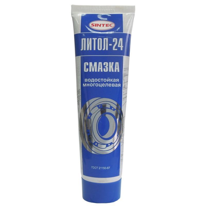 Смазка антифрикционная водостойкая Sintec Литол 24 (0,1 кг.) — оптом