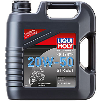 Масло моторное Liqui Moly Motorbike HD Synth Street 20/50 API SN Plus (4 л.) — оптом