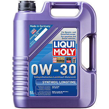 Масло моторное Liqui Moly Synthoil Longtime 0/30 API SM/CF (5 л.) — оптом