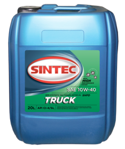 Масло моторное Sintoil/Sintec Truck 10/40 API CI-4/SL (20 л.)
