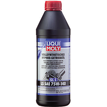 Масло трансмиссионное Liqui Moly Vollsynthetisches Hypoid-Getriebeoil LS 75/140 API GL-5 (1 л.) — оптом