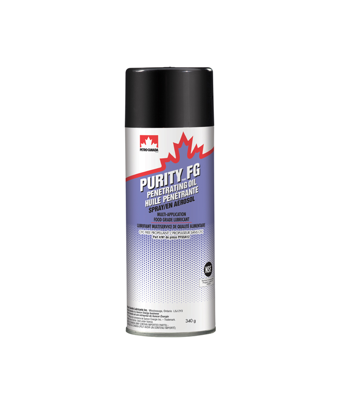 Смазка пищевая Petro Canada Purity FG Penetrating Oil Spray (0,355 л.) — оптом