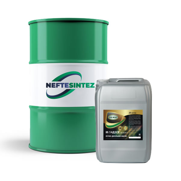 Масло моторное Нефтесинтез М14Д2СЕ SAE 40 API CF (180 кг, 216,5 л.) — оптом