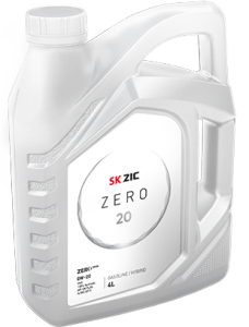 Масло моторное ZIC ZERO 20 0/20 API SN PLUS ILSAC GF-5 (4 л.)