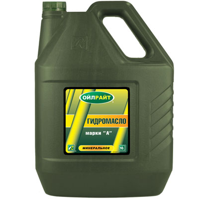 Масло гидравлическое Oil Right Марка А (10 л.) — оптом