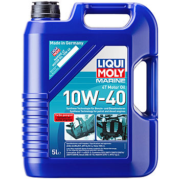 Масло моторное Liqui Moly Marine 4T Motor Oil 10/40 API CI-4/SL (5 л.) — оптом