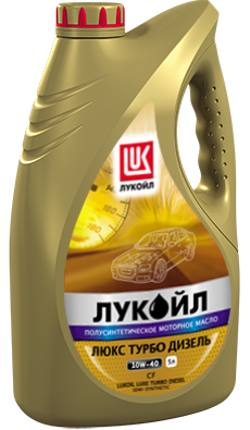 Масло моторное Лукойл ЛЮКС ТУРБО ДИЗЕЛЬ 10/40 API CF (1 л.) — оптом