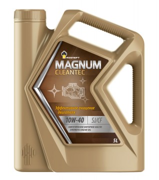 Масло моторное Роснефть Magnum Cleantec 10/40 API SJ/CF (5 л.) — оптом